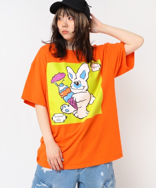 「RNA」 半袖Tシャツ MEDIUM ホワイト レディース_画像9