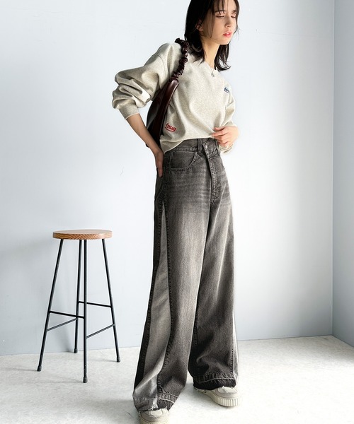 「classicalelf」 デニムパンツ MEDIUM ブルー レディース_画像8