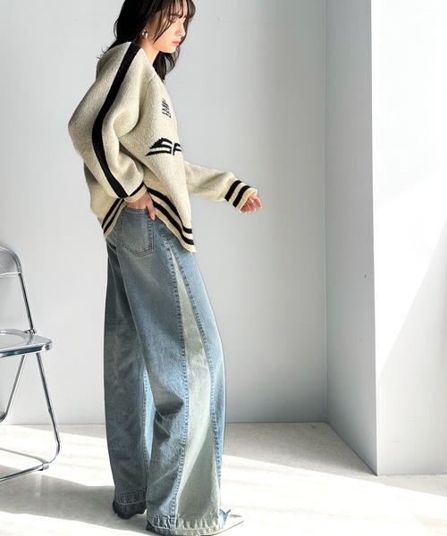 「classicalelf」 デニムパンツ MEDIUM ブルー レディース_画像9