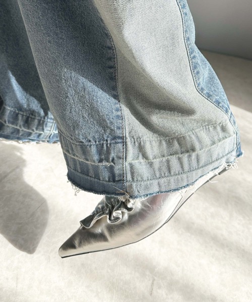「classicalelf」 デニムパンツ MEDIUM ブルー レディース_画像10