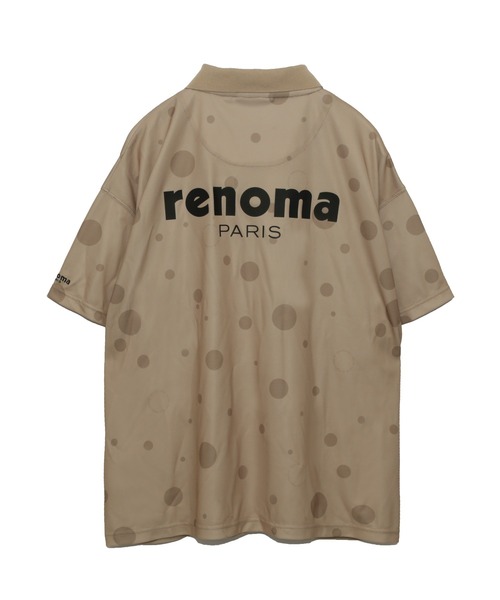 新品未使用　renoma PARIS ポロシャツ ベージュ renoma PARIS（レノマパリス） 半袖ポロシャツ L ベージュ メンズ