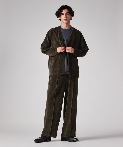 PS Paul Smith カーディガン カットベロア / 262721 EXCD01 メンズ
