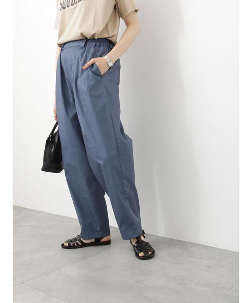 「Samansa Mos2 blue」 パンツ F ブルー レディース_画像9