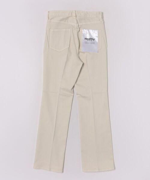 「Healthy denim」 デニムパンツ 25 オフホワイト レディース_画像2