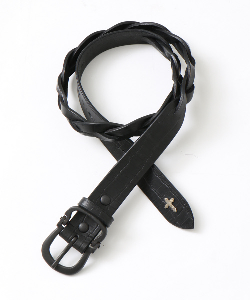 5351 POUR LES HOMMES ベルト ツイストメッシュベルト 30mm