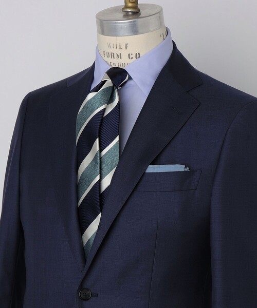 SHIPS（シップス） ネクタイ SHIPS: スナゴ/レップ ワイド ストライプ