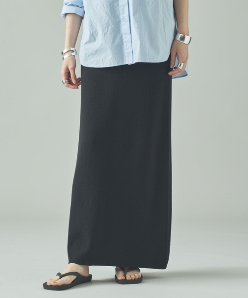 Curensology（カレンソロジー） スカート /コットンリブタイトスカート