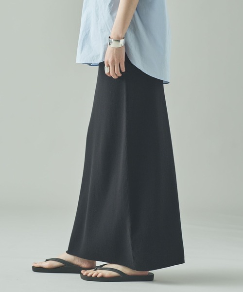 Curensology（カレンソロジー） スカート /コットンリブタイトスカート