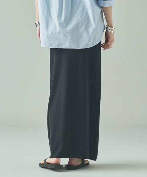 Curensology（カレンソロジー） スカート /コットンリブタイトスカート
