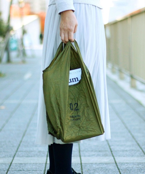 パロディ　エコバッグ HIGHTIDE エコバッグ romo CONVENI BAG INBENTO ロモ コンビニ