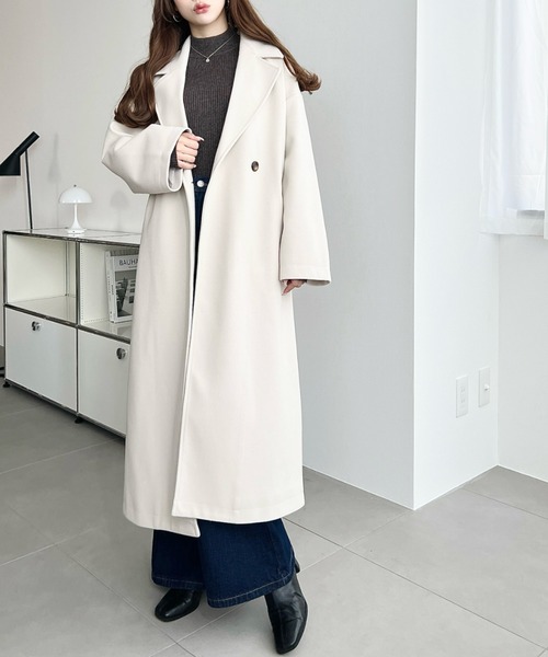 moment+ コート チェスターコート 「累計販売枚数8万枚突破！」ニット