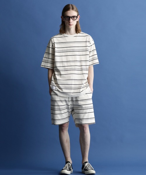 SCHOTT ショット 刺繍ショーツ / M サックスブルー ショートパンツ SCHOTT ショット 刺繍ショーツ / M サックスブルー ショートパンツ