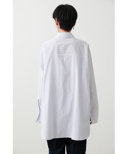 Crie Conforto ストライプBIGシャツ crie conforto ブラウス シャツ CCストライプBIGシャツ