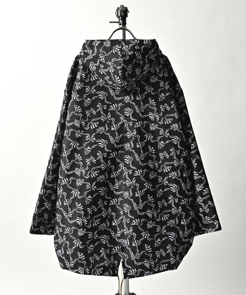 loose silhouette military mods coat / black（ルーズ