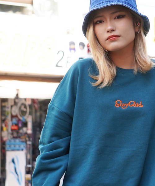 STAY GOLD トレーナー スウェット ビリヤード グラフィック