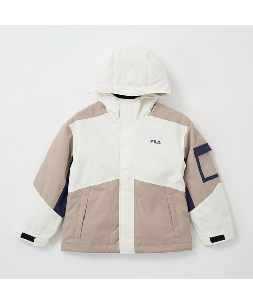 FILA（フィラ） スノーウェア 子供用 上下セットブランド ロゴ サイズ