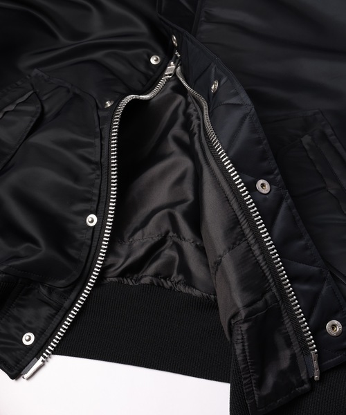 DISCOVERED（ディスカバード） ma1 ma-1 CROCHET SLEEVE MA-1 -AW