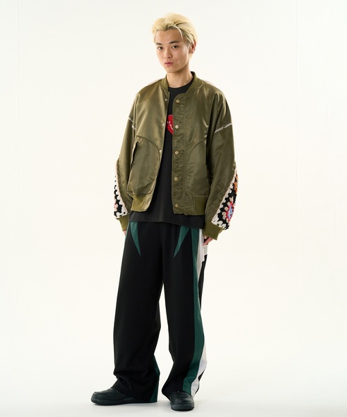 DISCOVERED（ディスカバード） ma1 ma-1 CROCHET SLEEVE MA-1 -AW