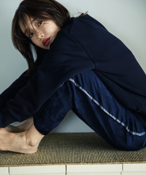 sail パンツ 「sail」ジャガードパンツ 小柄さん向け「低身長