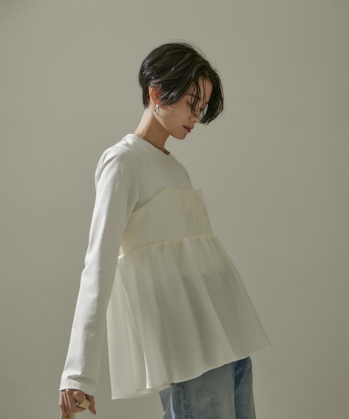 SALON adam et rope' tシャツ Tシャツ 「UVカット・透湿機能付き SALON adam et rope' tシャツ Tシャツ 「UVカット・透湿機能付き