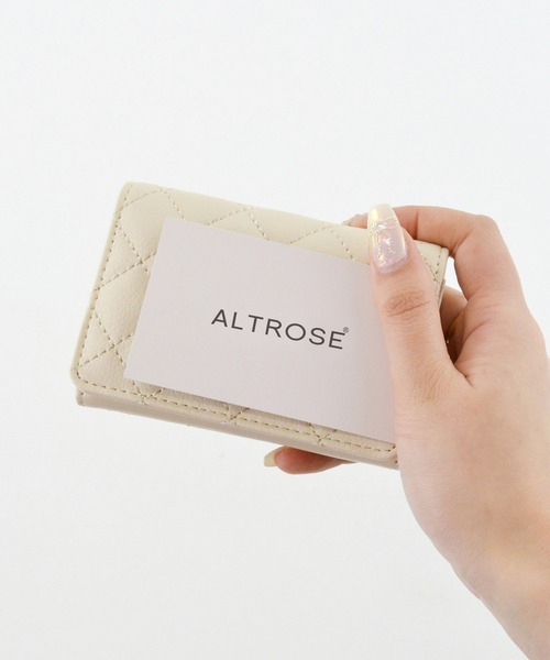 ALTROSE（アルトローズ） 名刺入れ 名刺入れ 名刺ケース キルティング