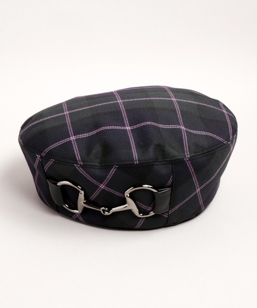 CA4LA（カシラ） 帽子 ベレー帽 PLAID BERET 10 レディース : ZOZOTOWN