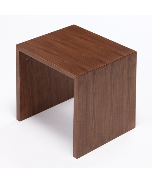 無印良品（MUJI） 家具 コの字の家具 積層合板 ウォールナット材 幅