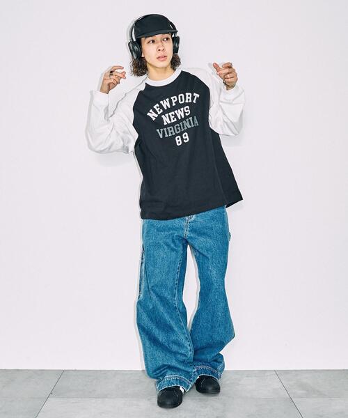 WEGO BOYNEXTDOOR ラグラングラフィックロングTシャツ 靴紐 boynextdoor wego ラグラングラフィックロングTシャツ M - メルカリ
