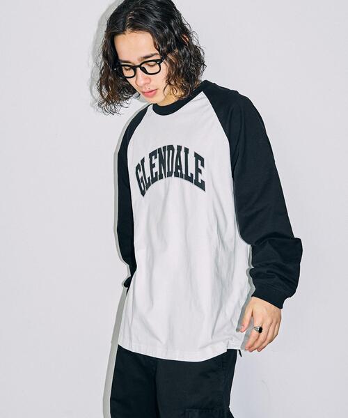WEGO tシャツ WEGO/ラグラングラフィックBIGロンT メンズ