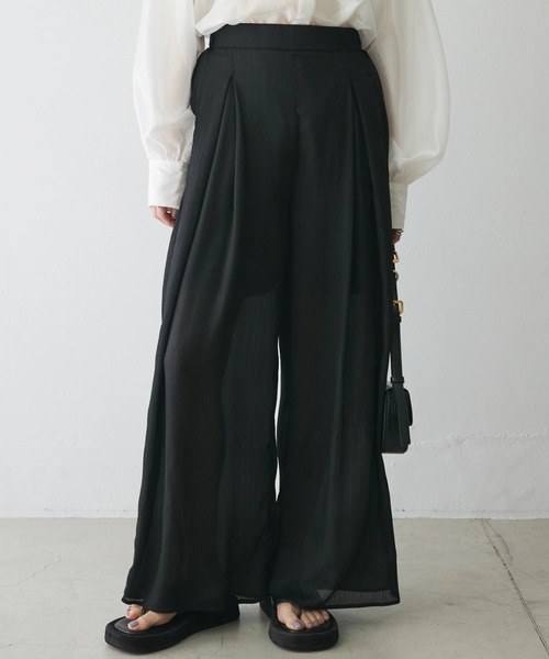 CFIERCE ワイドパンツ　新品 CFIERCE ワイドパンツ 新品 cfierce 2024新発売 ワイドパンツ 男女兼用