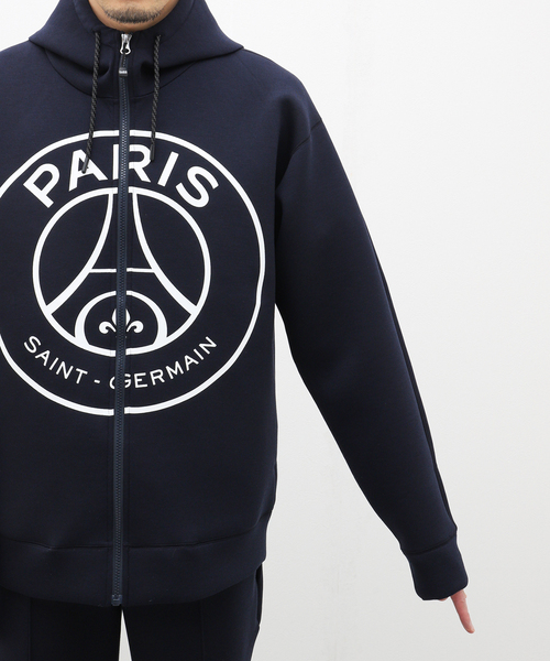 【大人気ブランド】PSG パリサンジェルマン　ジップパーカー　ライト　L 美品 パリ・サンジェルマン Paris Saint-Germain 【Paris Saint－Germain