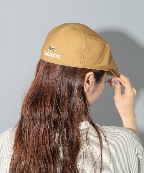 LACOSTE ベレー帽 LACOSTE 帽子 ベレー帽 「LACOSTE」ロゴハンチング L1309 メンズ