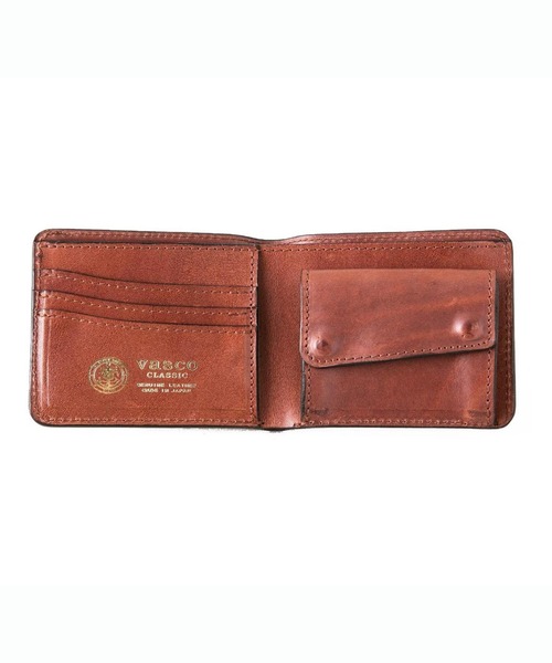 vasco（ヴァスコ） 二つ折り 二つ折り財布 財布 LEATHER VOYAGE SHORT