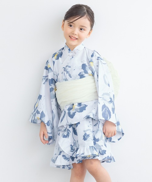 早い者勝ち！完売品！【floro by SOUBIEN】セパレート浴衣3点セット SOUBIEN 浴衣 セット レディース 二部式 floro セパレート 浴衣