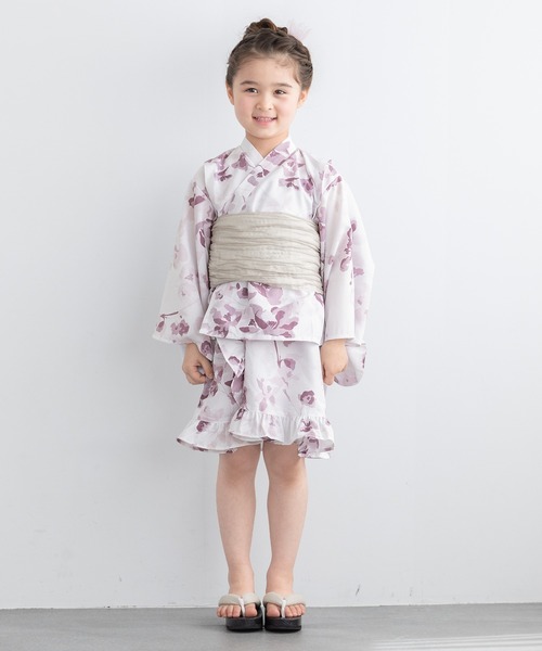 SOUBIEN 浴衣 floroセパレート浴衣セット 子ども キッズ （上着