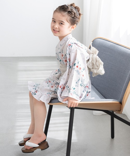 SOUBIEN 浴衣 floroセパレート浴衣セット 子ども キッズ （上着