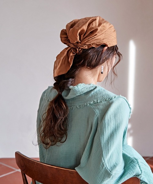 チャイハネ ヘアバンド 「チャイハネ」ゾロアターバン風ヘア