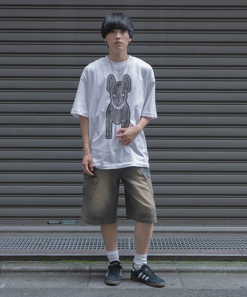 ★Life Work★ Tシャツ＆ワイドパンツ セット LIFE WORK tシャツ 「UNISEX」LIFEWORK／Silket Ladok T