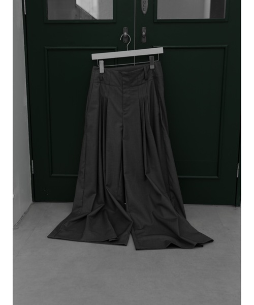 Katrin TOKYO ワイドパンツ スラックス パンツ 3tuck wide slacks