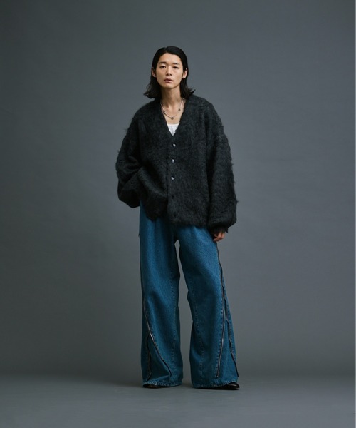 soerte ジーンズ 3WAY SIDE-ZIP BUGGY DENIM PANTS/3WAYサイド