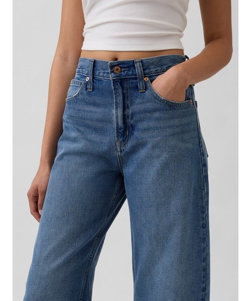 GAP（ギャップ） ジーンズ デニム デニムパンツ ハイライズ バレル