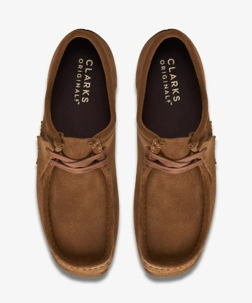 Clarks Wallabee ワラビー 23cm Clarks 23AW W Wallabee. Suede -Black Sole Pack- 26173243