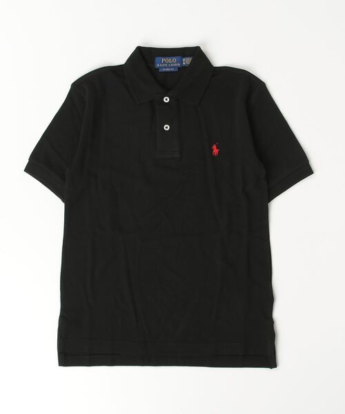 Polo Ralph Lauren ポロシャツ ブラック M相当（キッズXL） Polo Ralph Lauren Childrenswear ラルフローレン ポロシャツ コットン