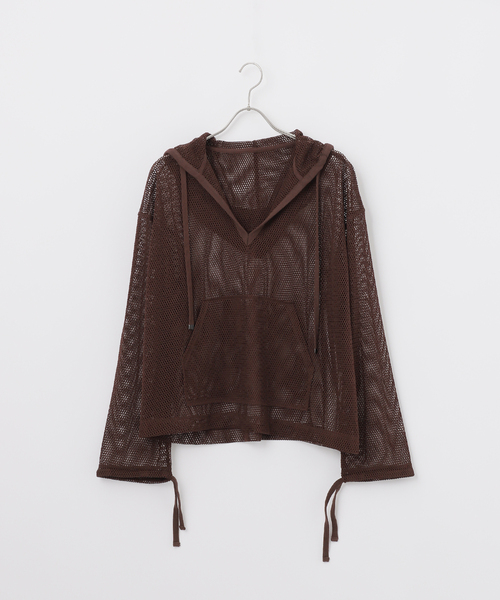 JOURNAL STANDARD tシャツ メッシュフーディ レディース