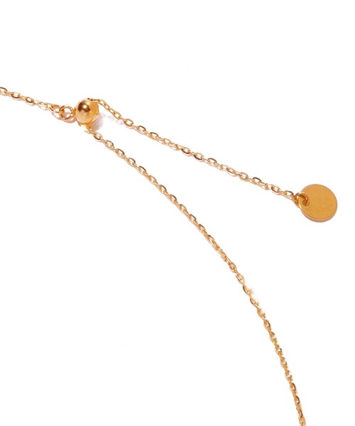 ネックレス 「les bonbon」 adjustable 3pearl necklace / アジャスタブル スリーパール ネックレス レディースの画像