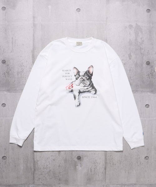 ★ メゾンエウレカ 日本製 KNOT PRINT BIG Tシャツ The Endless Summer tシャツ TES 4BUHI VINTAGE LONG SLEEVE T