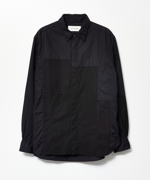 DESIGNWORKS シャツ DESIGNWORKS シャツ パッチワークシャツ メンズ : ZOZOTOWN