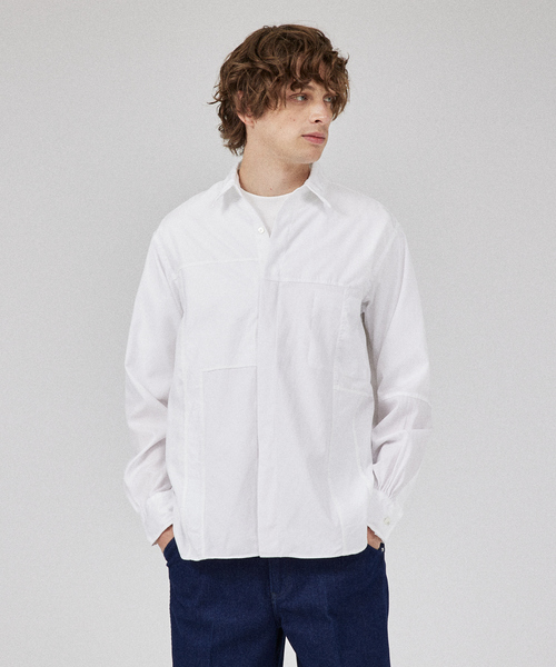 DESIGNWORKS（デザインワークス） シャツ パッチワークシャツ メンズ