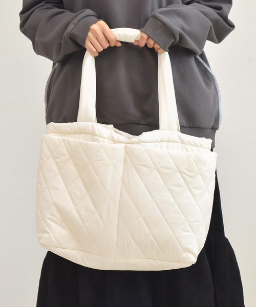 DAY CLOSET トートバッグ レディース 2wayダイヤキルティングトート