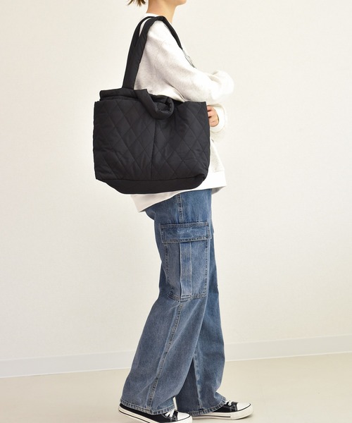 DAY CLOSET トートバッグ レディース 2wayダイヤキルティングトート